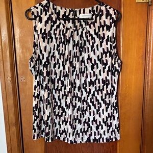 Calvin Klein XL Geometric Blouse